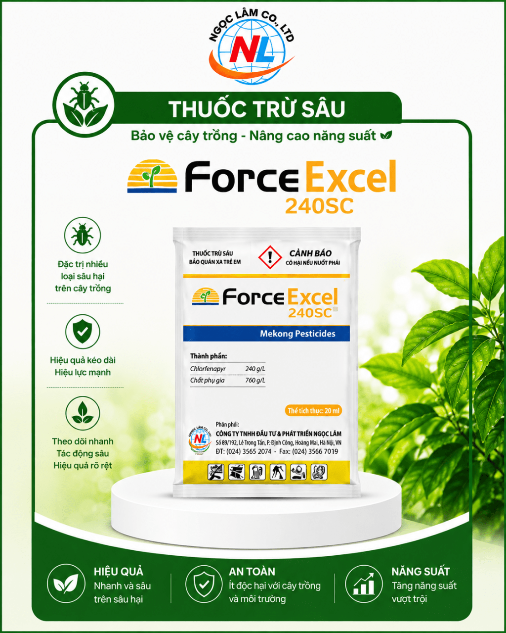 Force Excel 240g/l&nbsp;SC